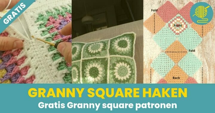 Download Gratis Granny square haakpatronen met Instructies